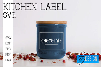 Kitchen Labels SVG | Home Design SVG Fly Design 