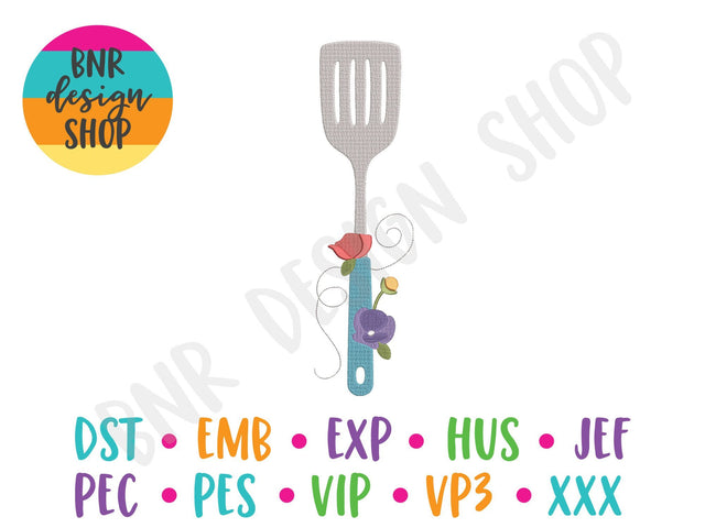 Kitchen Machine Embroidery Design Embroidery/Applique BNRDesignShop 