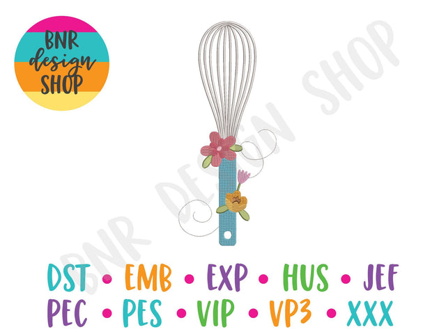 Kitchen Machine Embroidery Design Embroidery/Applique BNRDesignShop 