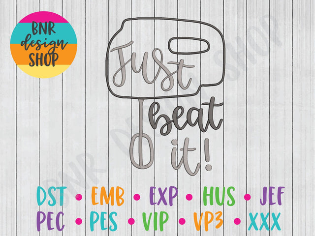 Kitchen Machine Embroidery Design Embroidery/Applique BNRDesignShop 