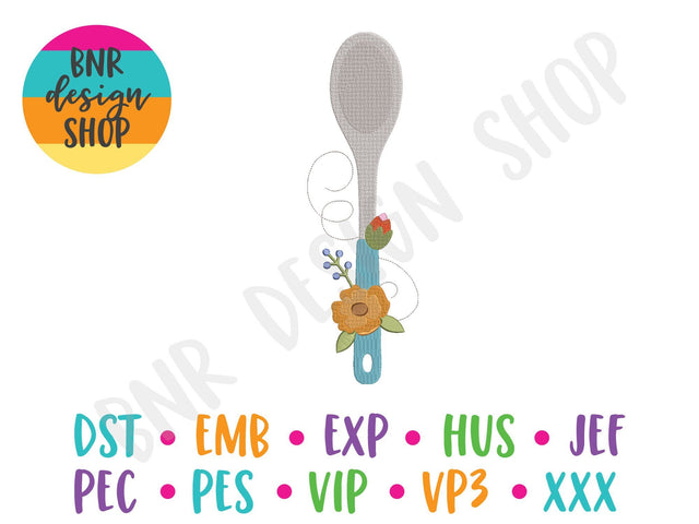 Kitchen Machine Embroidery Design Embroidery/Applique BNRDesignShop 