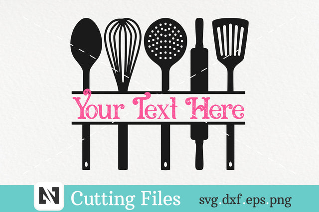 Kitchen Monogram Svg, Kitchen Svg, Cooking Monogram Svg SVG Pinoyart Kreatib 