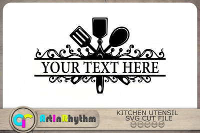 Kitchen Monogram Svg, Kitchen Svg, Kitchen Utensils Svg, Cooking Svg SVG Artinrhythm shop 