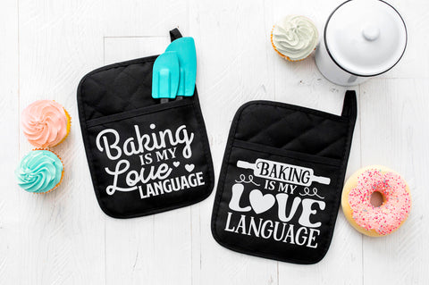 Kitchen Potholders SVG Bundle, Kitchen SVG Bundle SVG Shetara Begum 