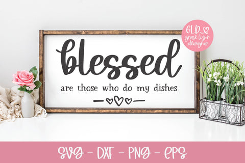 Kitchen Quotes SVG Bundle - 6 Kitchen SVGs - Funny Kitchen Sign Designs SVG Grace Lynn Designs 