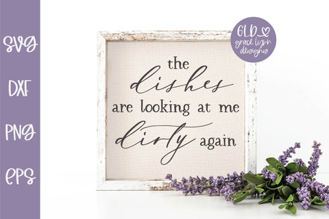 Kitchen Quotes SVG Bundle - 6 Kitchen SVGs - Funny Kitchen Sign Designs SVG Grace Lynn Designs 