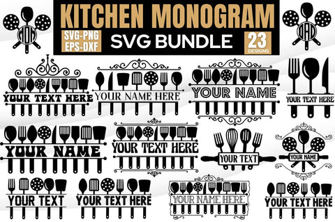 Kitchen Quotes SVG Bundle, Kitchen SVG SVG DESIGNISTIC 