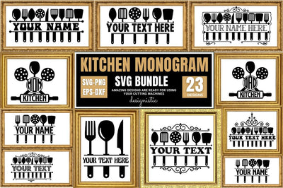 Kitchen Quotes SVG Bundle, Kitchen SVG SVG DESIGNISTIC 