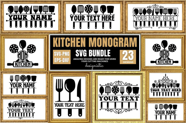 Kitchen Quotes SVG Bundle, Kitchen SVG SVG DESIGNISTIC 