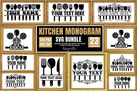Kitchen Quotes SVG Bundle, Kitchen SVG SVG DESIGNISTIC 