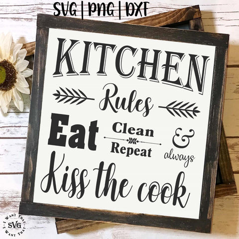 Kitchen Rules SVG I Want That SVG 