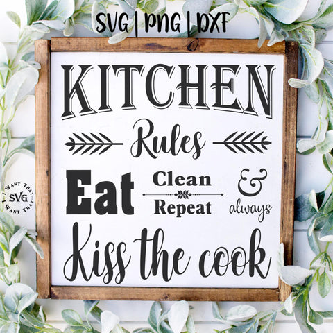Kitchen Rules SVG I Want That SVG 