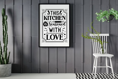 Kitchen Sign SVG Bundle SVG Regulrcrative 