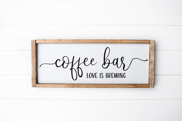 Kitchen Sign SVG - Coffee Bar SVG SVG Simply Cutz 