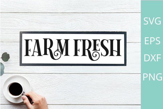kitchen sign Svg Farm Fresh svg SVG Chamsae Studio 