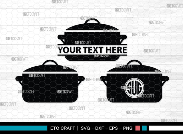 Kitchen Silhouette, Kitchen SVG, Chef Svg, Cooking Svg, Cook Svg, Kitchen Monogram, SB00171 SVG ETC Craft 