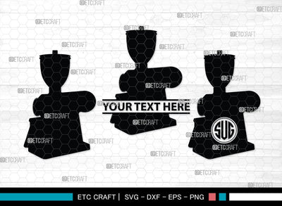 Kitchen Silhouette, Kitchen SVG, Chef Svg, Cooking Svg, Cook Svg, Kitchen Monogram, SB00171 SVG ETC Craft 
