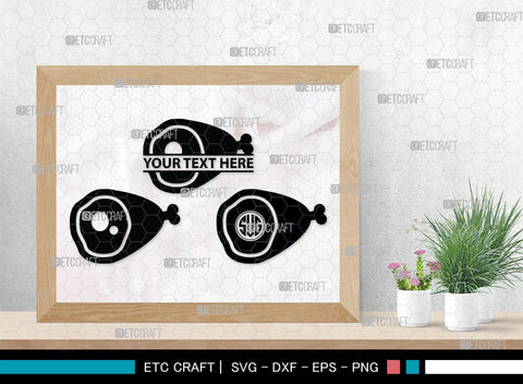 Kitchen Silhouette, Kitchen SVG, Chef Svg, Cooking Svg, Cook Svg, Kitchen Monogram, SB00171 SVG ETC Craft 