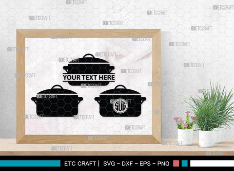 Kitchen Silhouette, Kitchen SVG, Chef Svg, Cooking Svg, Cook Svg, Kitchen Monogram, SB00171 SVG ETC Craft 