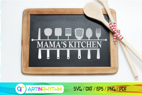 Kitchen split monogram svg SVG Artinrhythm shop 
