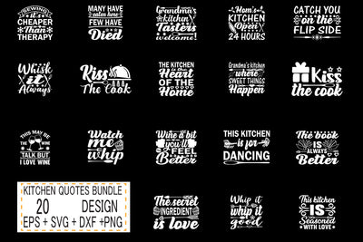 Kitchen svg bundle 20 design SVG svgteam 
