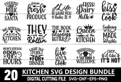 Kitchen SVG Bundle, Cutting Board Quotes Bundle SVG md faruk hossain 