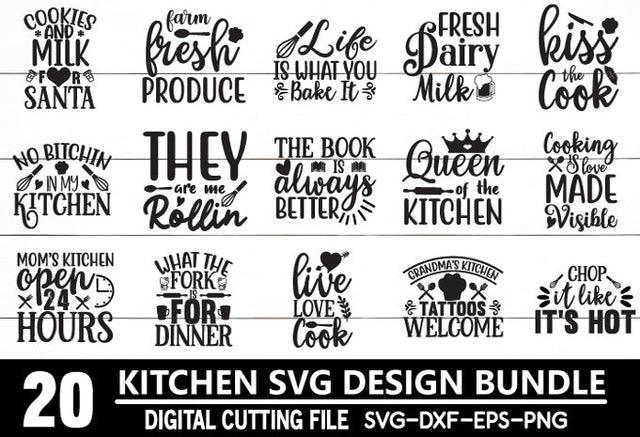 Kitchen SVG Bundle, Cutting Board Quotes Bundle SVG md faruk hossain 