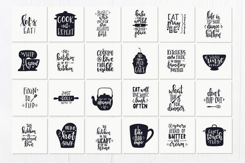 Kitchen SVG Bundle design set SVG TatiStudio 