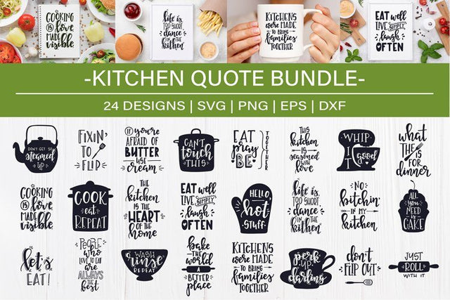 Kitchen SVG Bundle design set SVG TatiStudio 