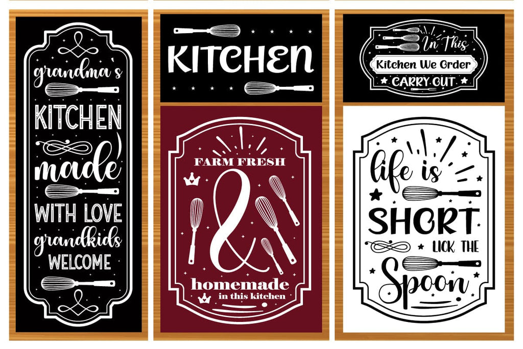 Kitchen SVG Bundle | Funny Quotes | Cutting Board SVG Bundle - So Fontsy