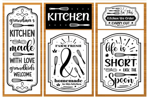 Kitchen SVG Bundle | Funny Quotes | Cutting Board SVG Bundle SVG designmaster24 