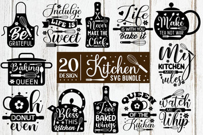 Kitchen Svg Bundle, Kitchen Quote Svg, SVG designmaster24 