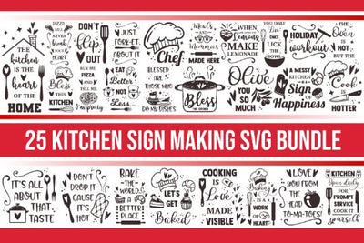 Kitchen SVG Bundle, sign making svg, svg designs, cooking svg, baking svg, svg quotes, kitchen towel svg, farmhouse svg, home svg, svg files SVG James 