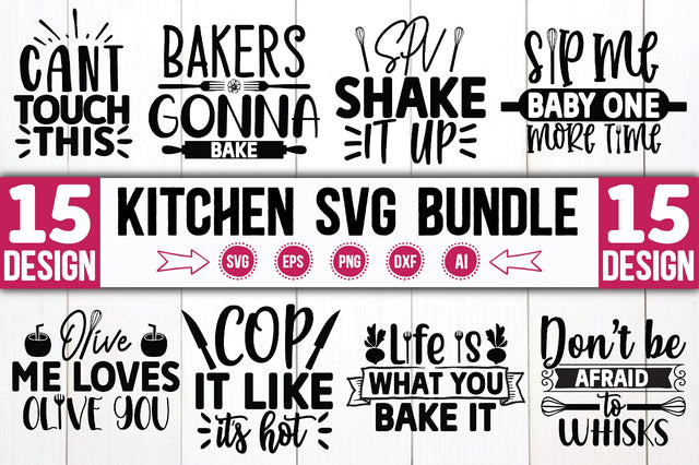 Kitchen SVG Bundle SVG Ariyan 