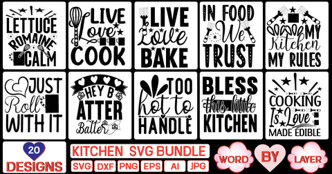 kitchen svg bundle SVG Cut File SVG Studio Innate 