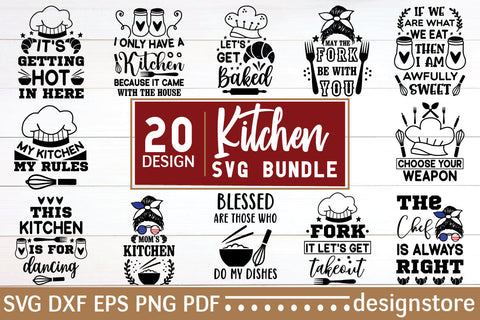 Kitchen Svg Bundle SVG designstore 