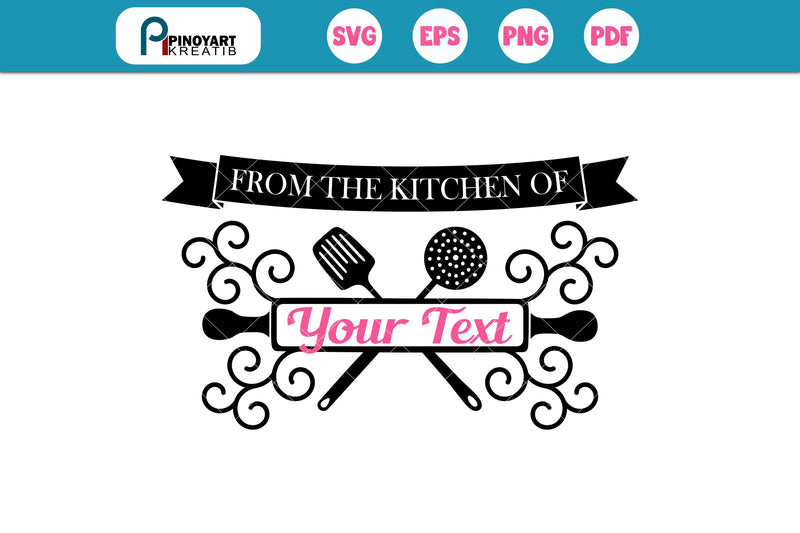 Kitchen Svg Bundle - So Fontsy