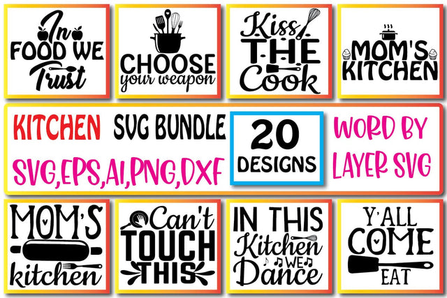 Kitchen SVG Bundle Vol. 2 SVG Craftlabsvg24 