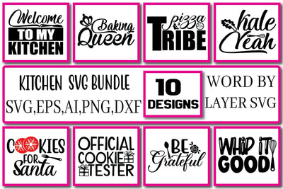 Kitchen SVG Bundle Vol. 6 SVG Craftlabsvg24 