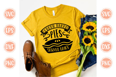 Kitchen svg Design Fresh Baked Pies Served Daily SVG SH_Tee store 