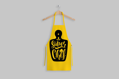 Kitchen SVG hand lettering "Super Chef" SVG Yustaf Art Store 