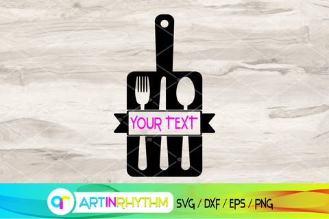 kitchen svg, split monogram SVG Artinrhythm shop 