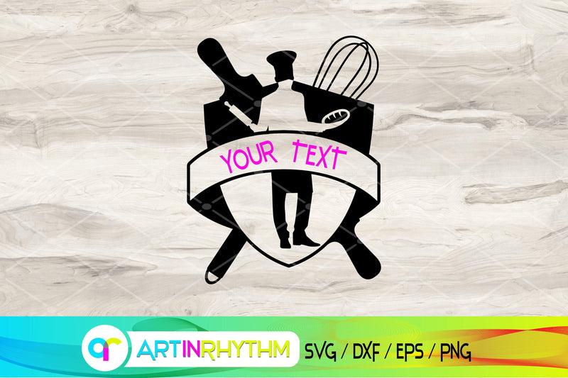 kitchen svg, split monogram - So Fontsy