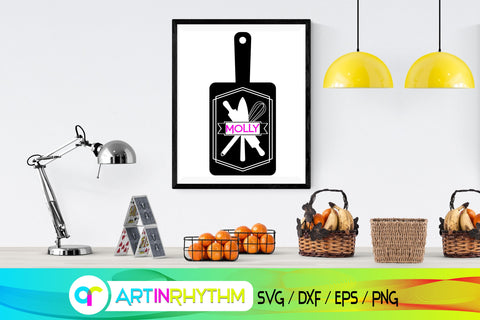 kitchen svg, split monogram SVG Artinrhythm shop 