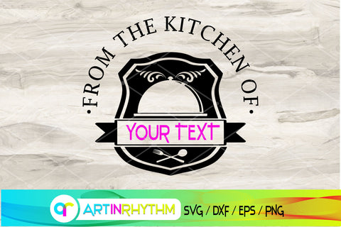 kitchen svg, split monogram SVG Artinrhythm shop 