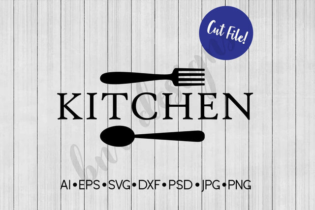Kitchen SVG SVG BNRDesignShop 