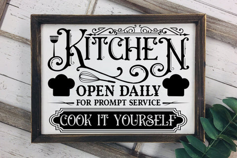 Kitchen SVG - Vintage Kitchen Sign SVG SVG CraftLabSVG 