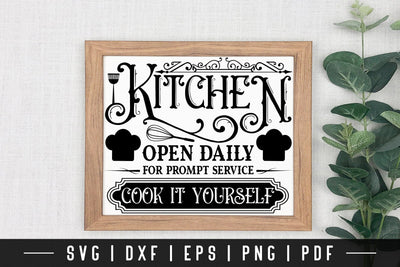 Kitchen SVG - Vintage Kitchen Sign SVG SVG CraftLabSVG 