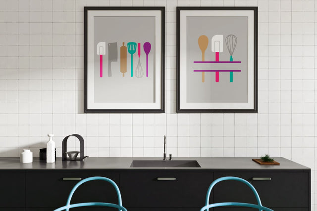 Kitchen Tools and Split SVG SVG Designed by Geeks 