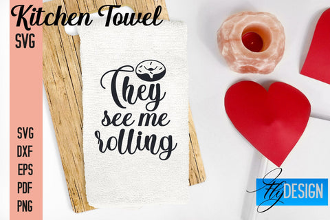 Kitchen Towel SVG | Kitchen Quotes Design | Home SVG SVG Fly Design 